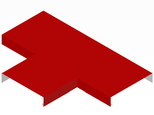 Obróbka attyki - Trójnik